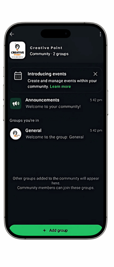 Create Groups