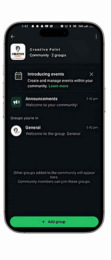 iPhone Community Step 1