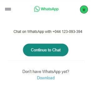 Use WhatsApp Click to Chat Use WhatsApp Click to Chat